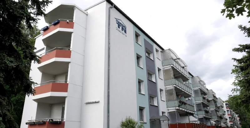 Wohngebäude am Dammweg in Berlin, vor Baubeginn zur Beweissicherung dokumentiert